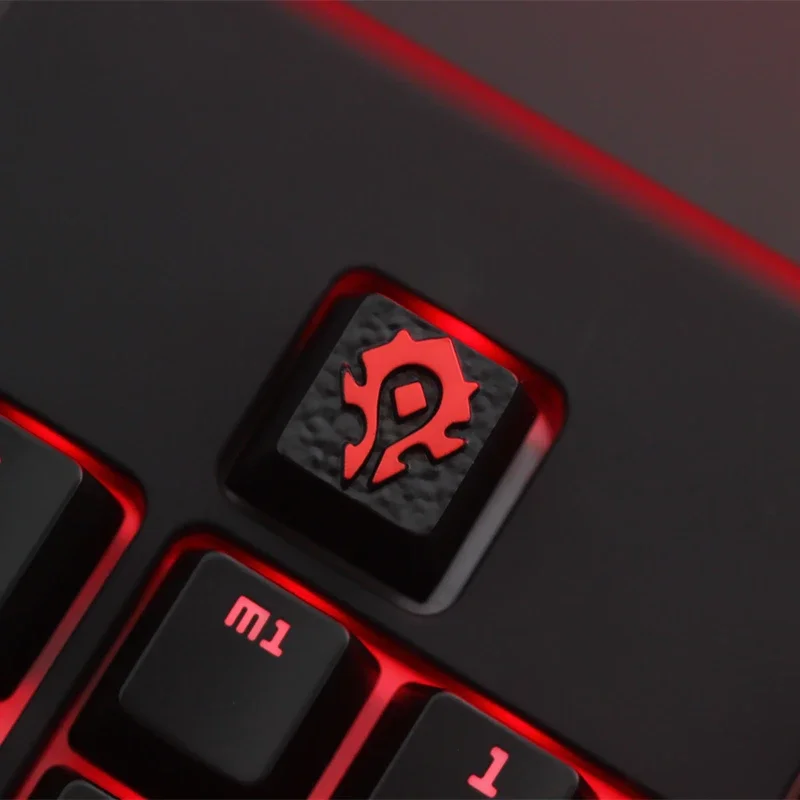 Keystone Keycap pour clavier mécanique WOW World of Warcraft, Horde Alliance, zinc, alliage d'aluminium, PC de jeu personnalisé