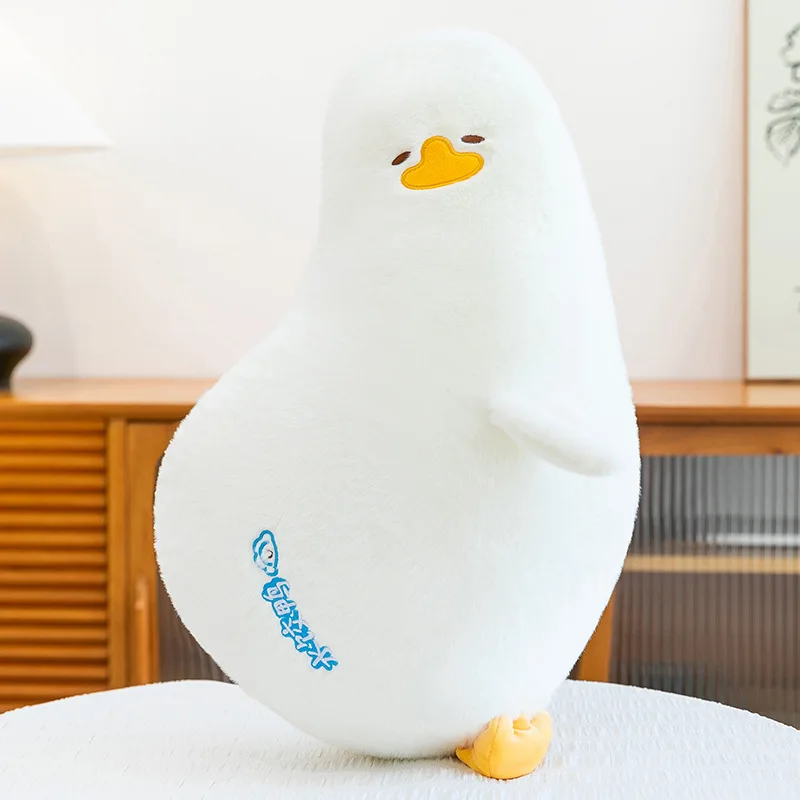 Kawaii أفخم محشوة بطة دمية الاسترخاء بطة وسادة لعبة مستوحاة من الضوء الأخضر حفلة لطيف ديكور أريكة هدية للأطفال عيد ميلاد