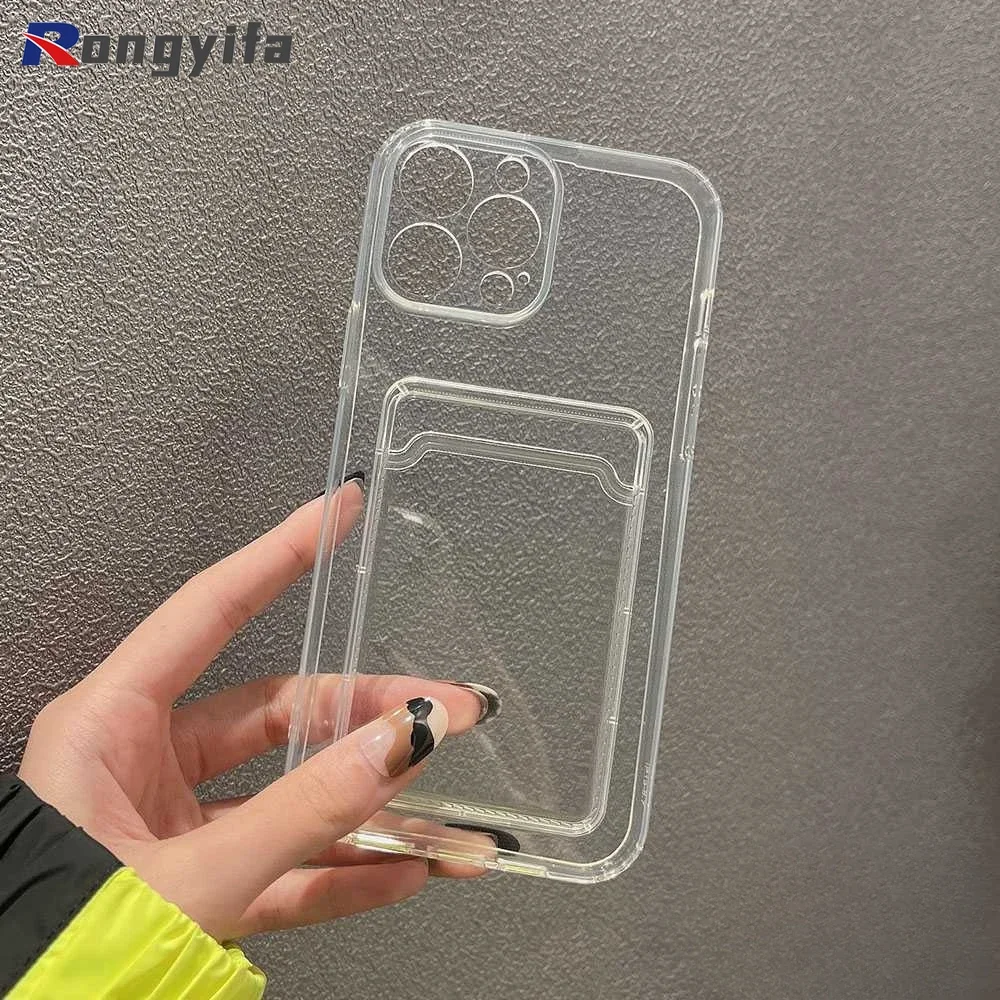 For Xiaomi Redmi A3 13C 12C 11A A1 A2 K70 Pro Note 13 12 Pro Plus 5G 12s Phone Case Transparent Card insert Photo Silicone Cover