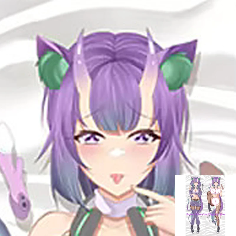 

Dakimakura Anime Pillow Cover Violet Double Sided Print 2Way Cushion Cover Xmas Gifts