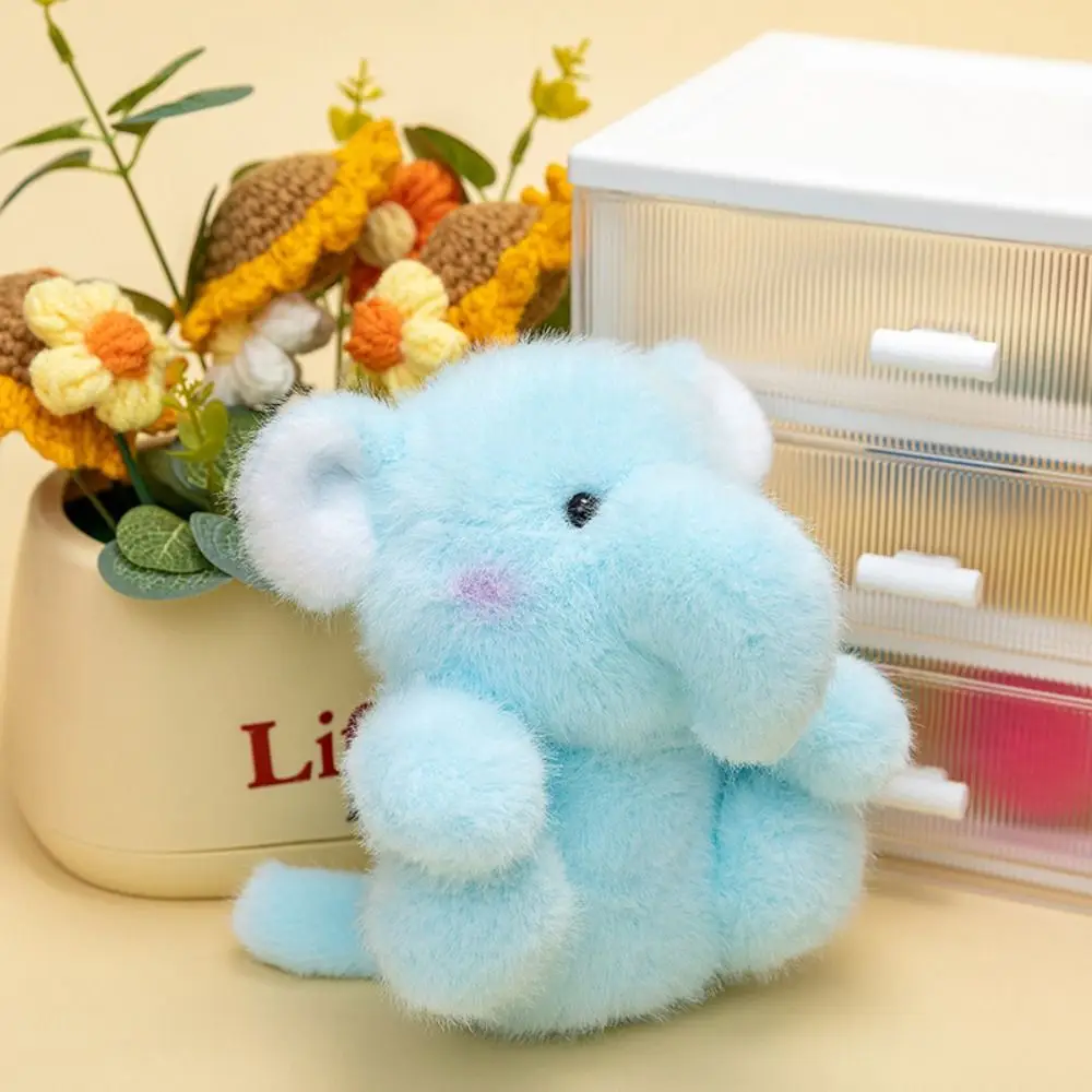 Stuffed Animals Mini Elephant Plush Toys PP Cotton Sleeping Doll Stuffed Penguin Toy 12cm Throw Pillow Penguin Plush Doll