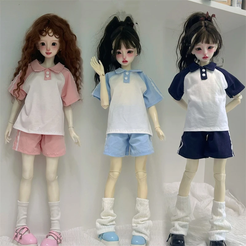

BJD doll clothes suitable for 1/4 size Casual suits and school uniforms suits clothes set doll accessories (2 points)