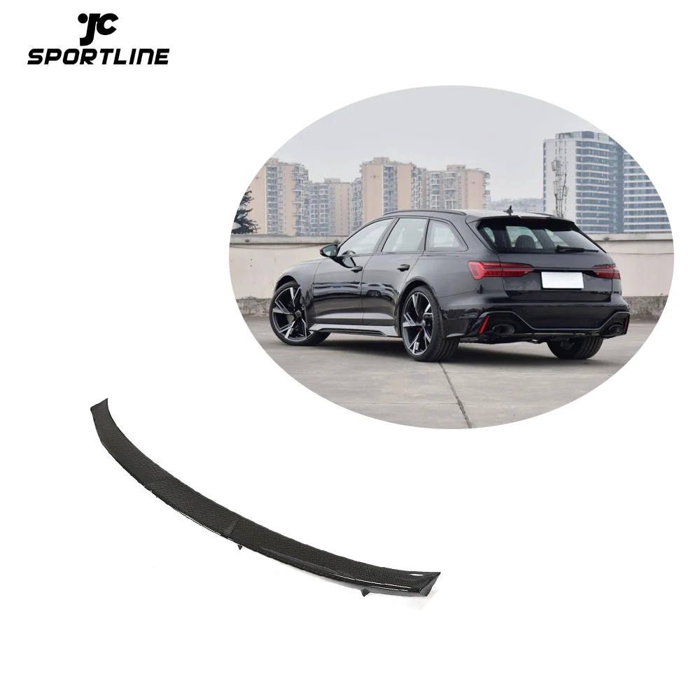 RS6 C8 Pre-preg Carbon Fiber Rear Middle Spoiler for RS6 C8 2019-2021