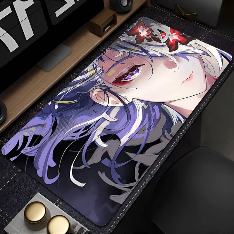 Mouse Pad Gaming Accessories Gabinete Game PC Computer Desk Mat H-honkai Star Rail Acheron Non Slip Keyboard Pad Tablet Mousepad