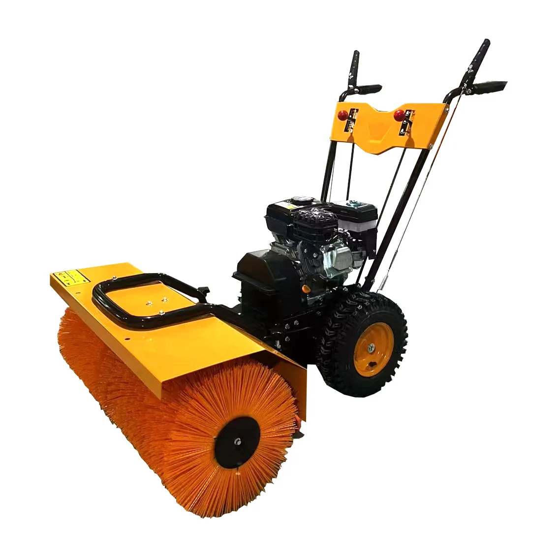 

Mini Snow Sweeper Machine with Engine & Gearbox 4.8kW High Productivity Farm Equipment Power Snowplow