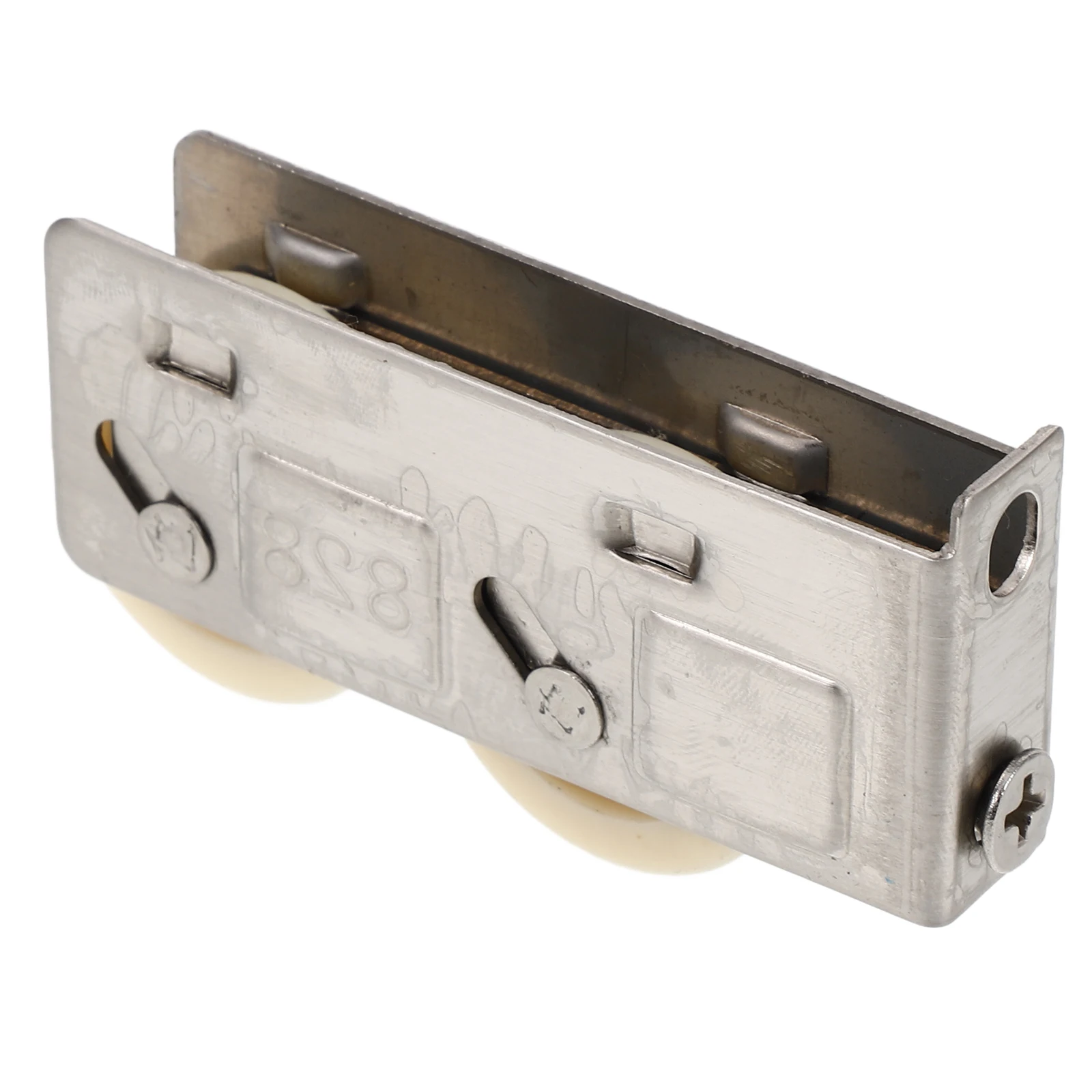 

Heavy Duty Stainless Steel Sliding Door Pulley Metal Window Roller Bearing Track Wheel Mute Durable Smooth Double Bearing Roller