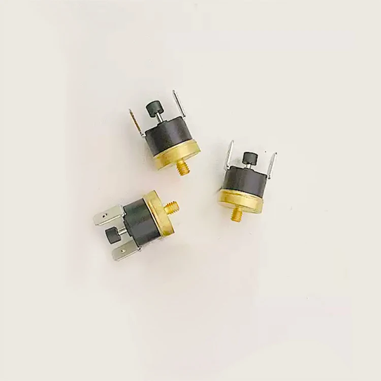 OEM KSD301 M4 Manual Reset Round Copper Head Thermostat 10A 250V 40 50 80 85 150 Overheat Protection Bakelite Switch Sensor