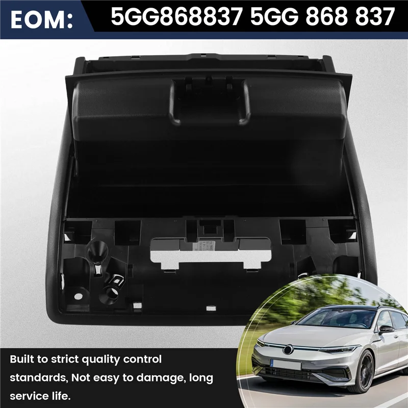 

A33K-5GG 868 837 Black Storage Sunglasses Case Sunglasses Case For VW CC Golf E-Golf 5GG868837