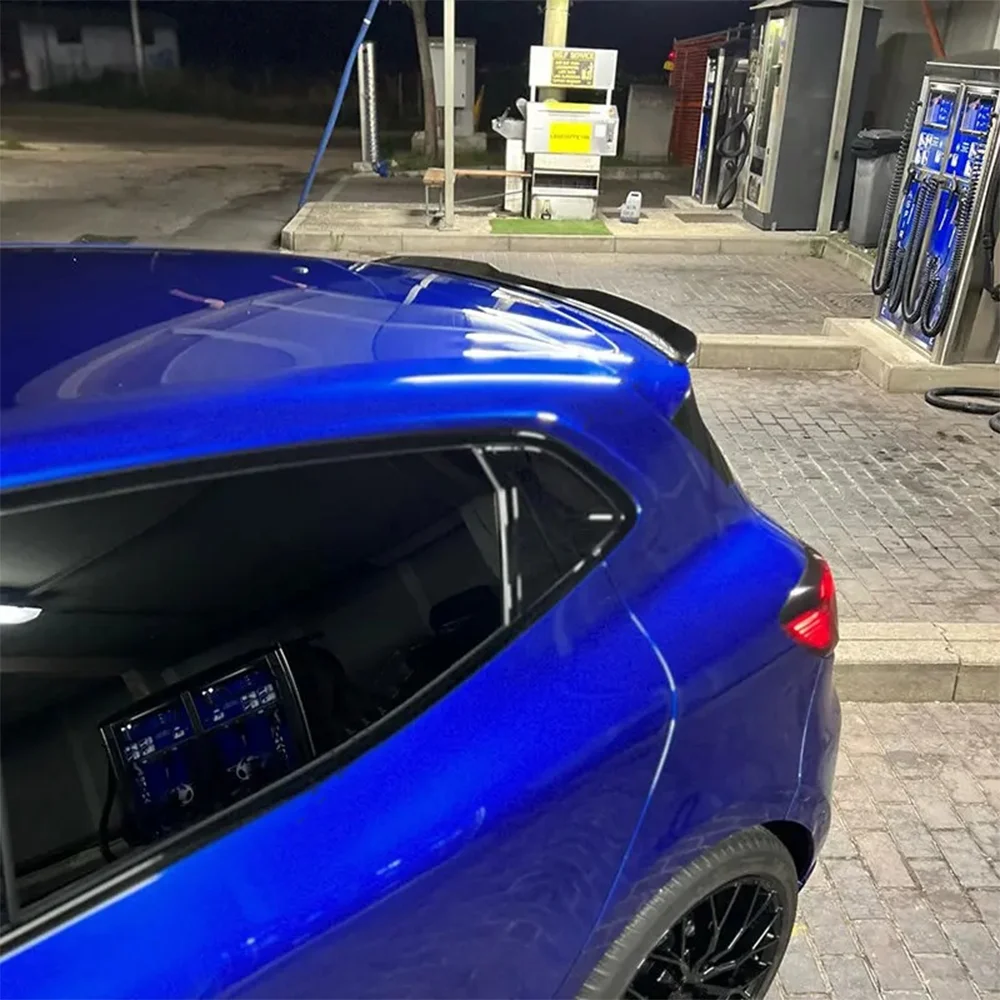 Renault Clio için MK5 Clio 5 2019 2020 2021 2022 2023 2024 araba arka spoiler kapağı arka bagaj bagaj çatı dudak spoiler Tuning