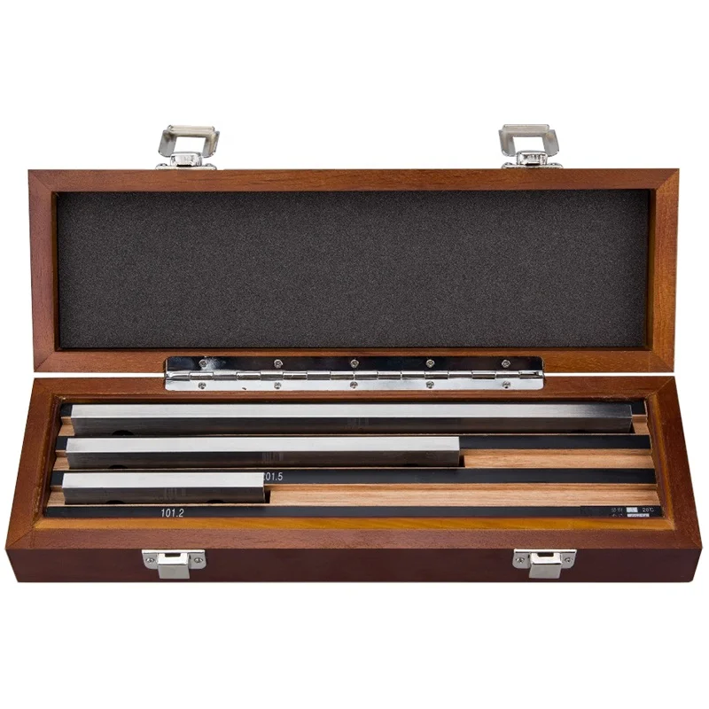 2.5, 5.1, 7.7, 10.3, 12.9, 15, 17.6, 20.2,22.8, 25mm 0-25mm 10pcs Micrometer Inspection Steel Gauge Block Set