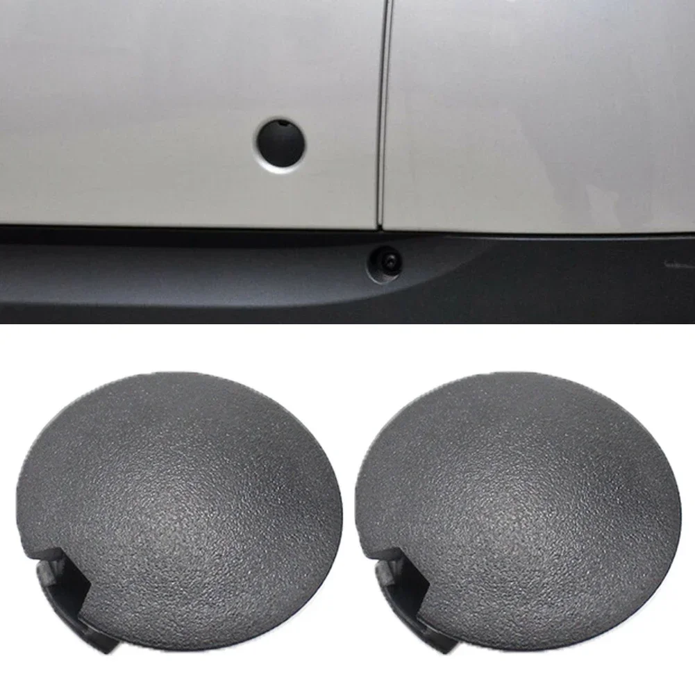 Car Front Rear Bumper Tow Hook Eye Coupler Trailer Cover Cap Plug A4518150122; 4518850122C22A for Smart Fortwo W451 2007-20 R1E2