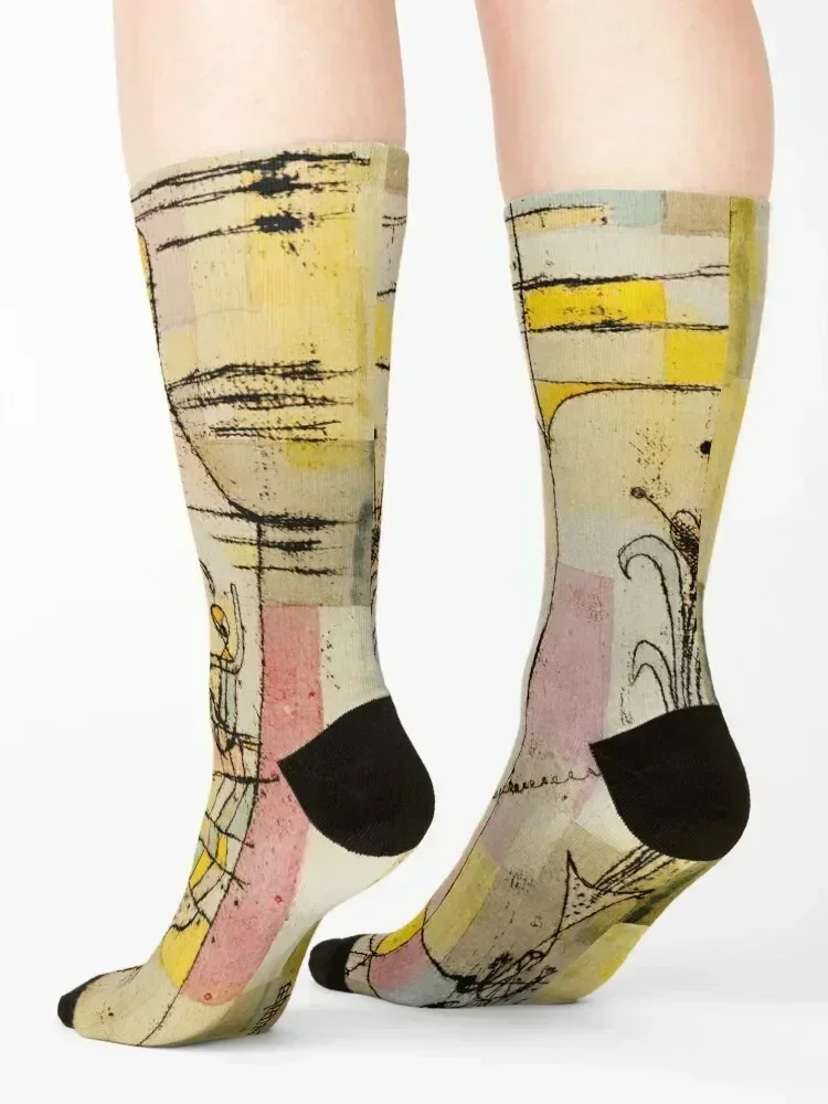 Tale à la Hoffmann, Paul Klee Socks funny gift Toe sports bright garter japanese fashion Ladies Socks Men's