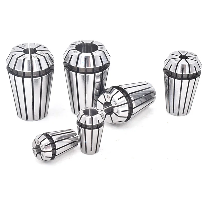 Collets Set AA grade Accuracy 0.008mm ER20 Spring Collet Clamping Tool 1/4 1/8 ERFor CNC Engraving Machine Lathe Tool Parts