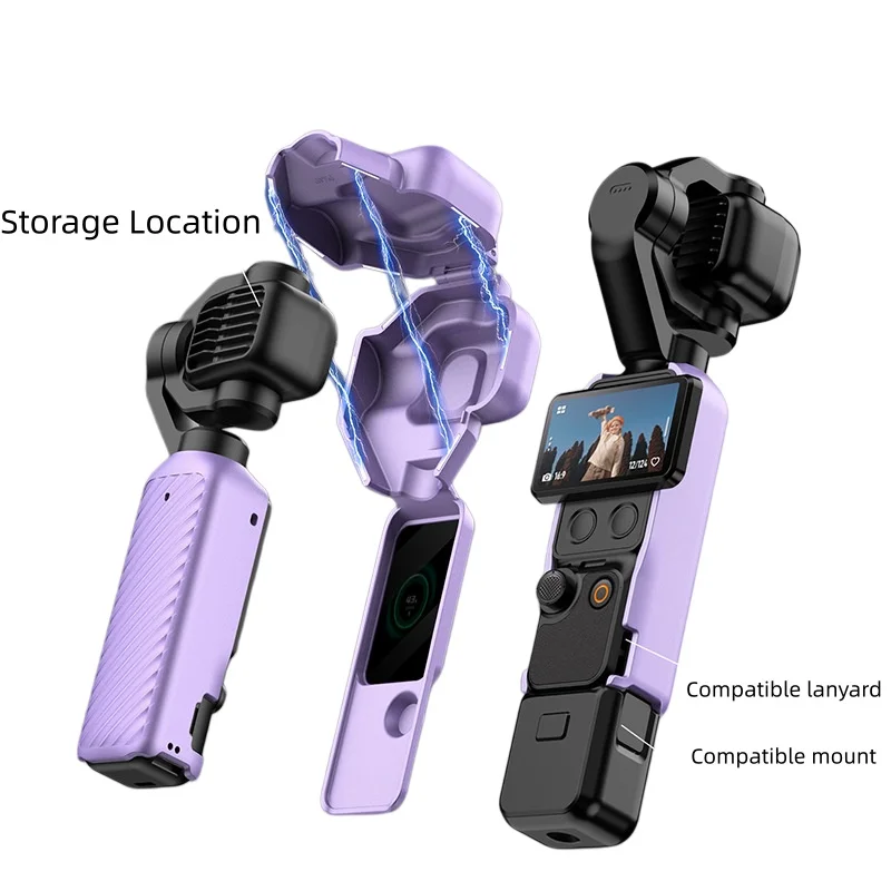

Camera Protective Case for DJI Pocket 4 Pro Shock-Resistant Drop-Proof and Dust-Proof Storage Accessory