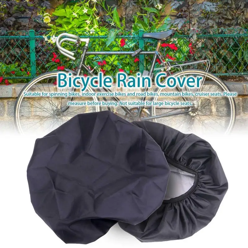 ﻿ 1 Pc Bike Seat Cover Bicycle Saddle Cover Protective Waterproof Cloth Cushion Protector Outdoor Biking Guard