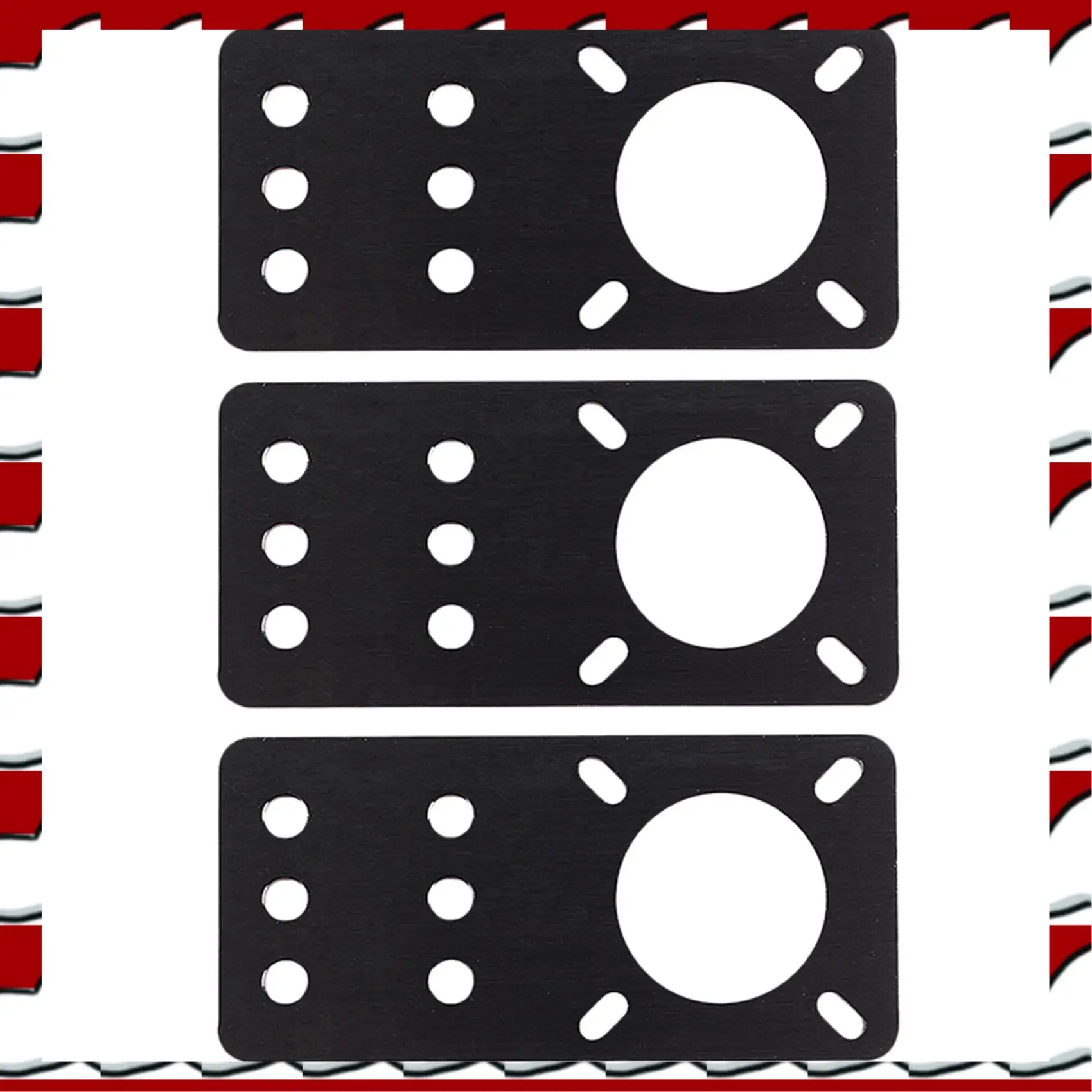 

T35C 3X 3D Printer - Aluminum Nema 17 Stepper Motor Mount Plate For CNC Machine 3D Printer For Openbuilds CNC Parts