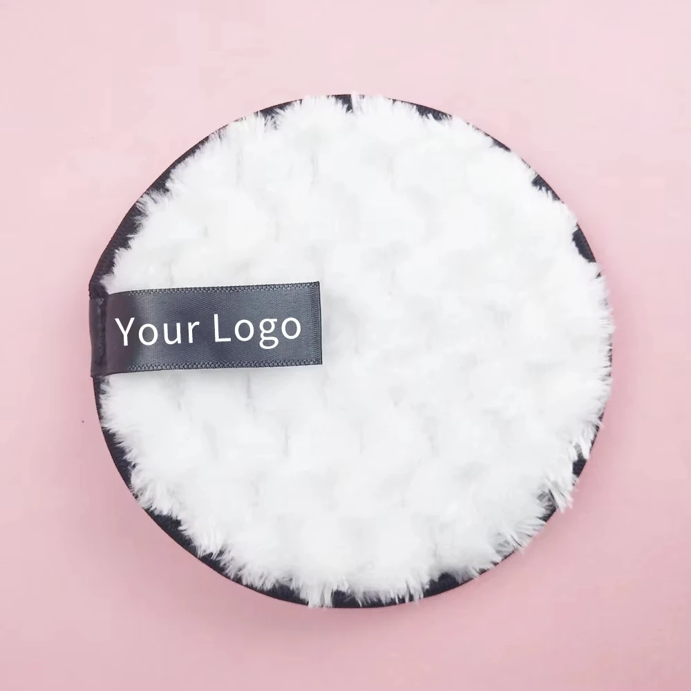 200pcs white and black makeup pad