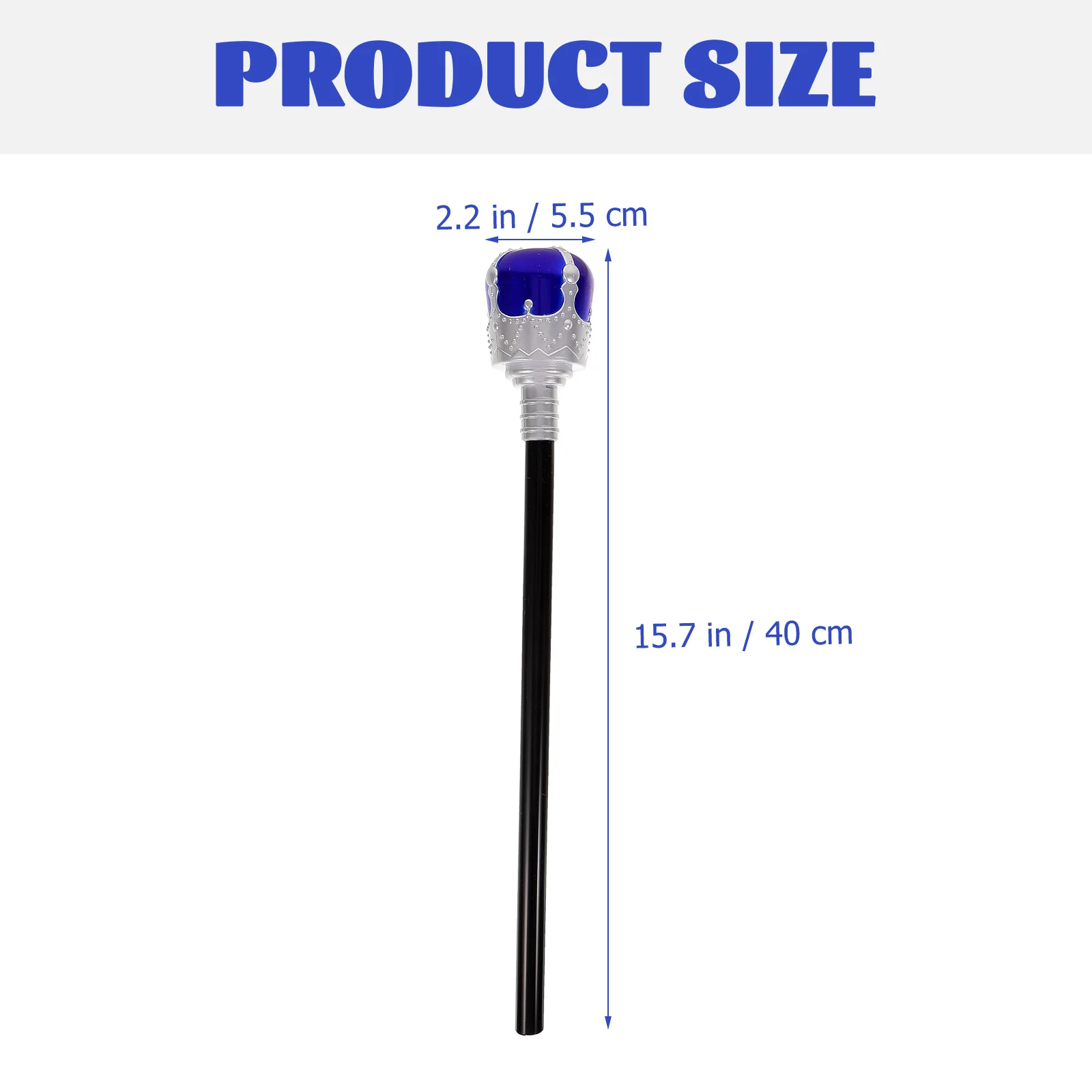 

Lovely Light Up King Scepter Wand For Kids Magical Party Stick Halloween Glow Lightweight Pretend Play Children’S Day Gift