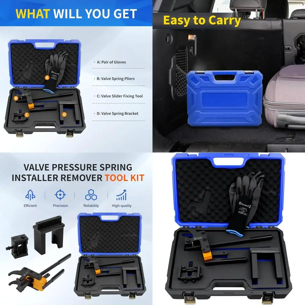 

Набор инструментов для снятия установочной пружины клапана, плоскогубцы для снятия пружины клапана, совместимые с двигателями BMW B38 B48 B58, клапан Sli