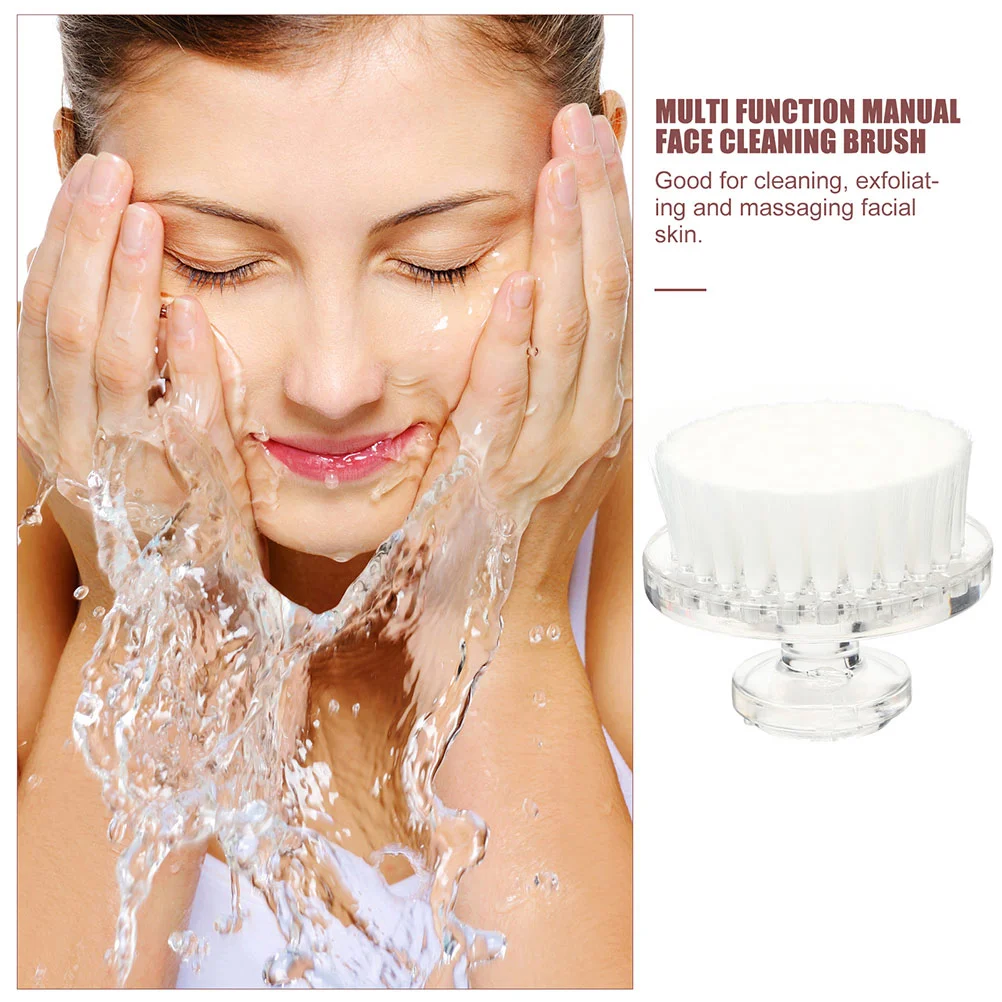 Face Washing Brush Facial Scrubber Manual Facial Brush Face for Girls face for cleansing and exfoliating