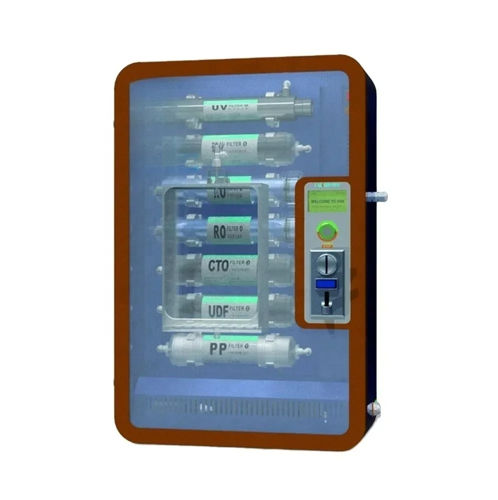 

China Outdoor Stainless Steel School Public Water Dispenser With Coin Operated