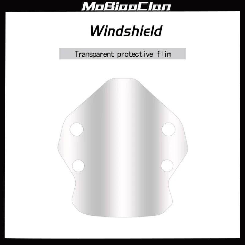 For KYMCO XCITING S350 Invisible Motorcycle Coat Film Transparent Protective Film Windshield Sticker Accessories Modified Parts