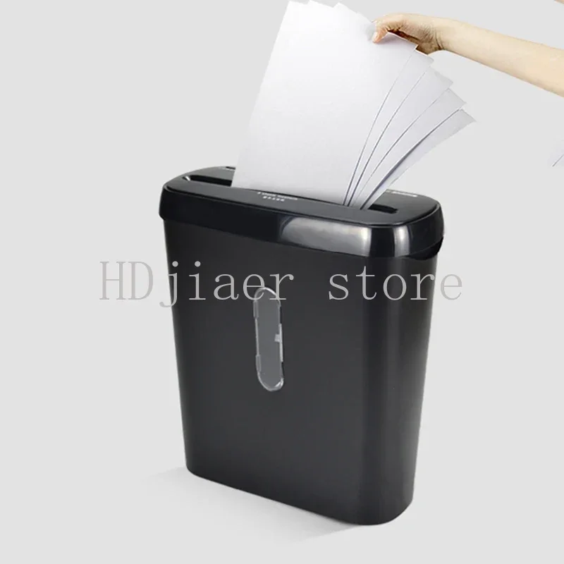 

S616B/S610 Portable Silent Electric Paper Shredder - Strip Paper Cutting Tool for Office & Home Use