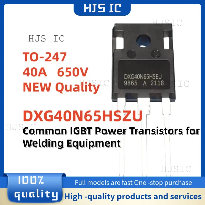 

5/10/20PCS 100% NEW High Quality DXG40N65HSZU DXG40N65 DXG40N65HS 40N65 TO-247 40A 650V IGBT Power Transistors for Welders