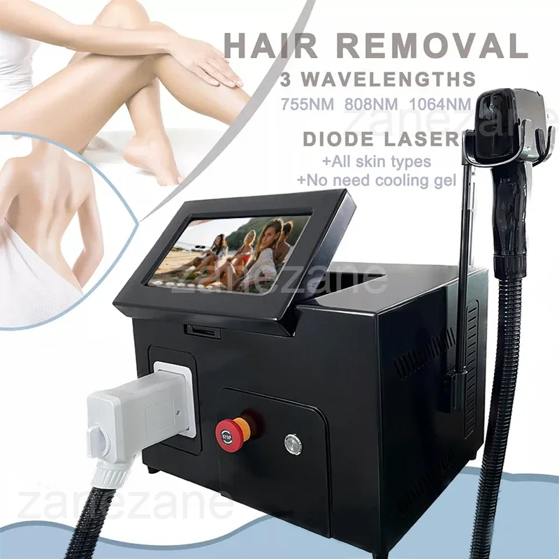 

Portable Ipl 755 808 1064nm Diode Laser Hair Removal Machine Launched Laser Permanent