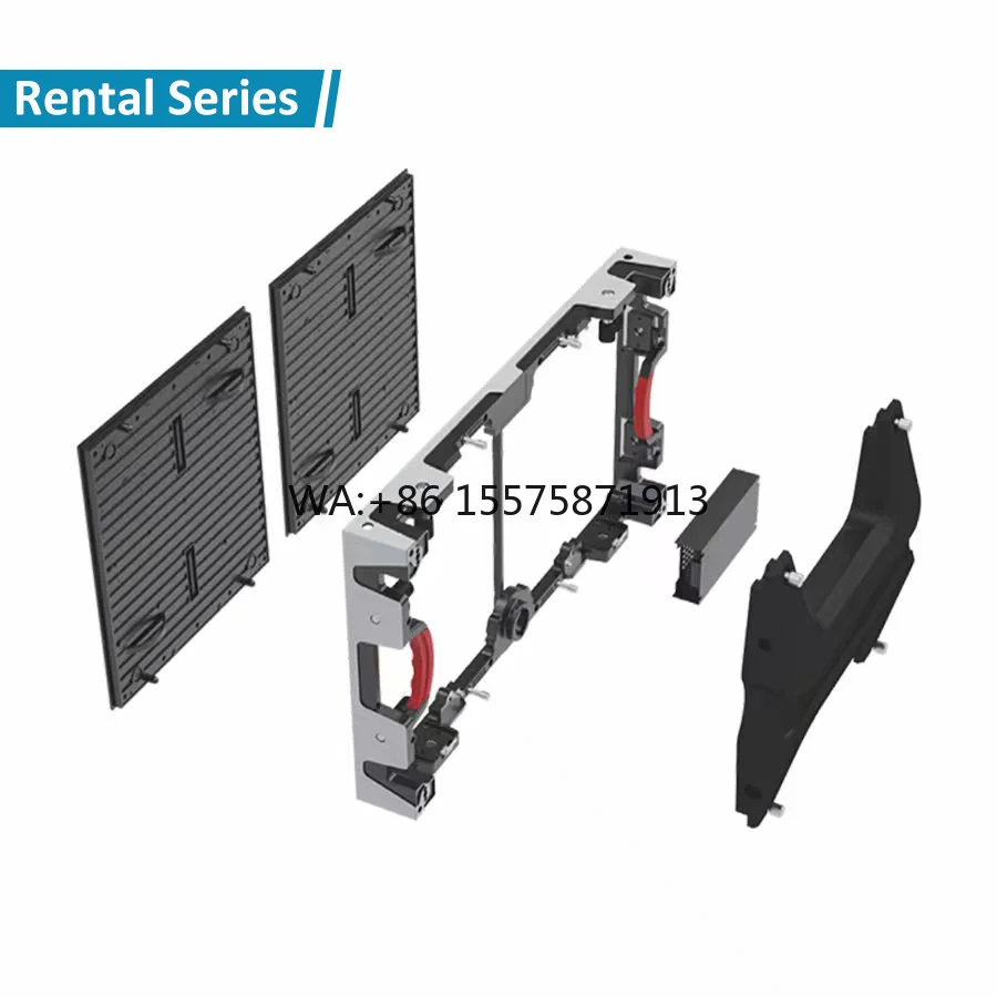 Wholesale Light Box Disp y Stand LED Booth Trade Show Led Disp y Aluminum Led Rental Double Sided Advertising Disp y Screens