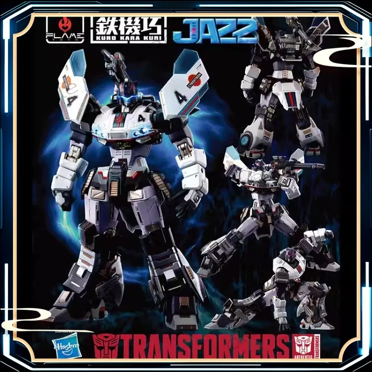 Op voorraad Qian Zhi Lian getransformeerd speelgoed Jazzlegering Eindproduct Beweegbaar robotmodel Action Figure Collection Gift