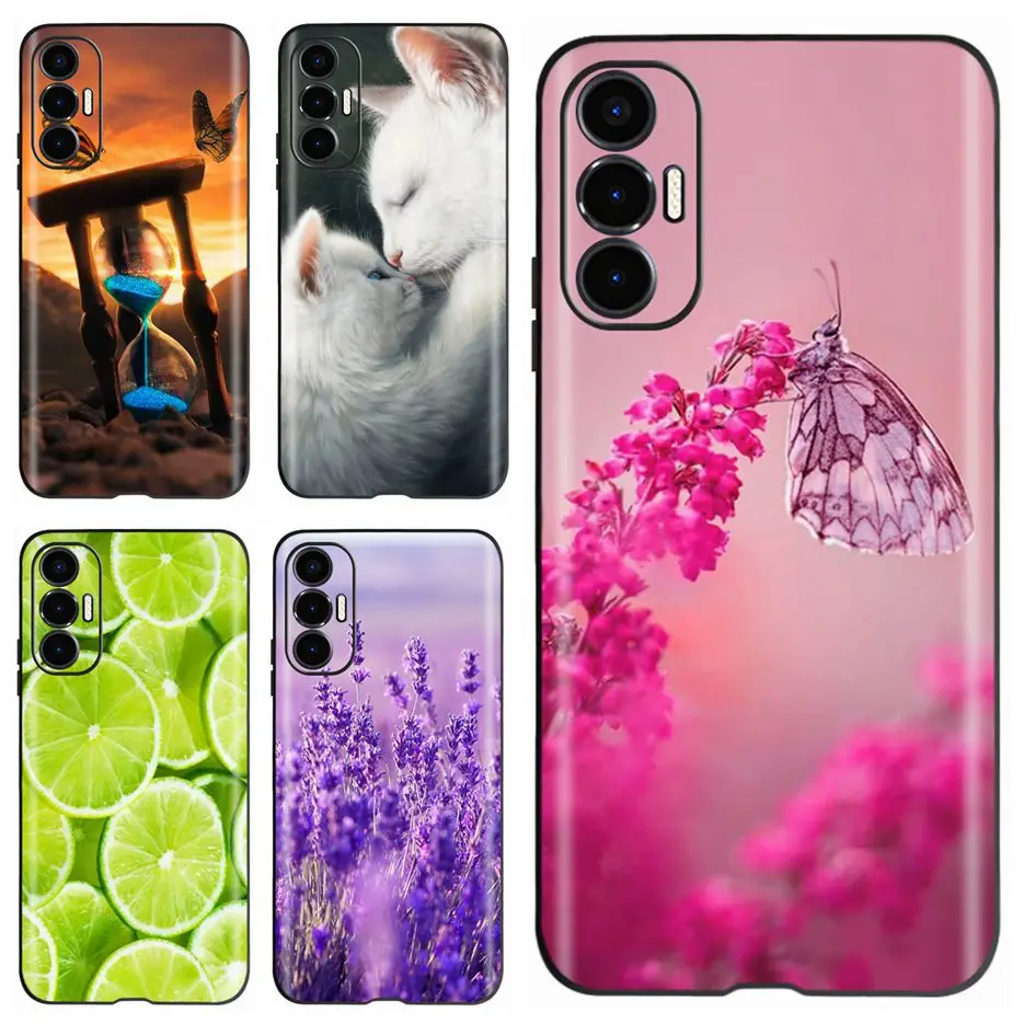 For Tecno Pova 3 Case Stylish Painted Cover Soft Silicone Phone Case For Tecno Pova 3 Pova3 LF7n Fundas 6.9'' Cover Coque Bumper