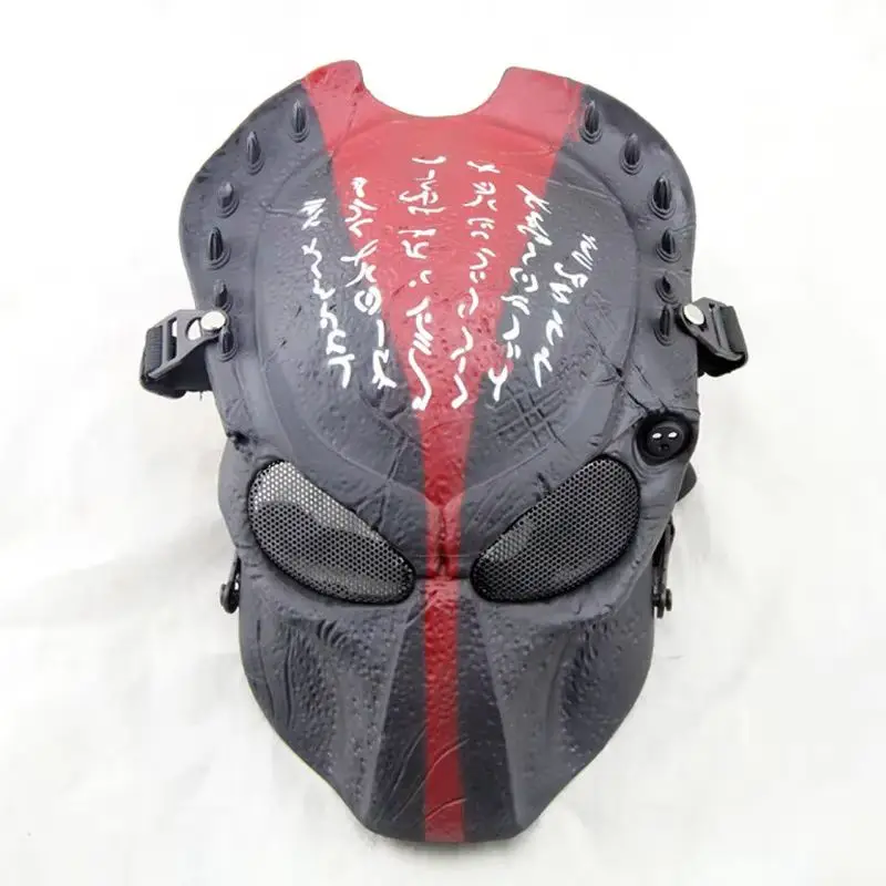 

1 шт., хищник волк 2,0, тактическая анфас, пейнтбол, страйкбольная маска, военная армейская военная игра, косплей, защитное снаряжение для Хэллоуина