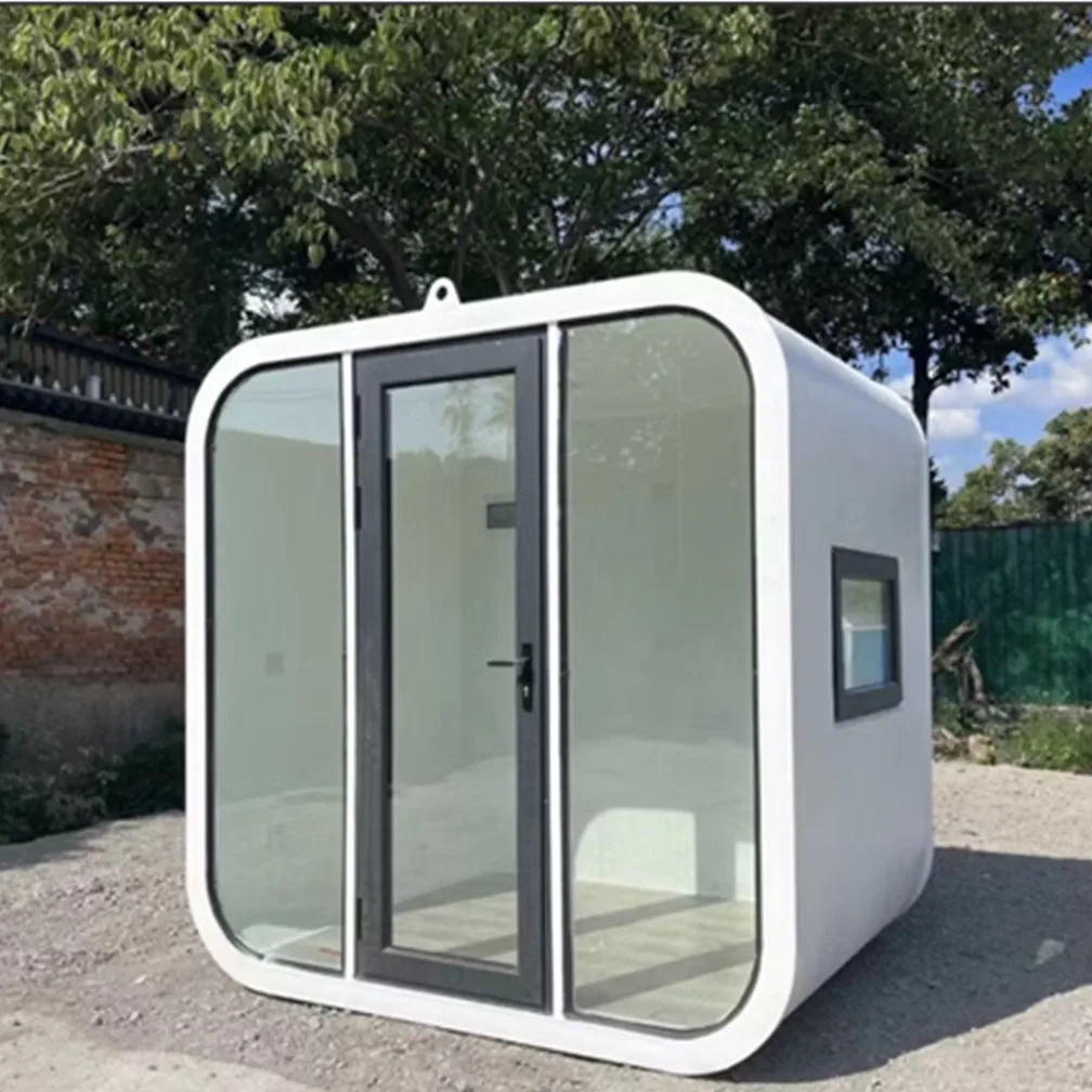 10-Foot Silent Cabin Container Room Waterproof And Soundproof Single Room, Suitable For Outdoor Use