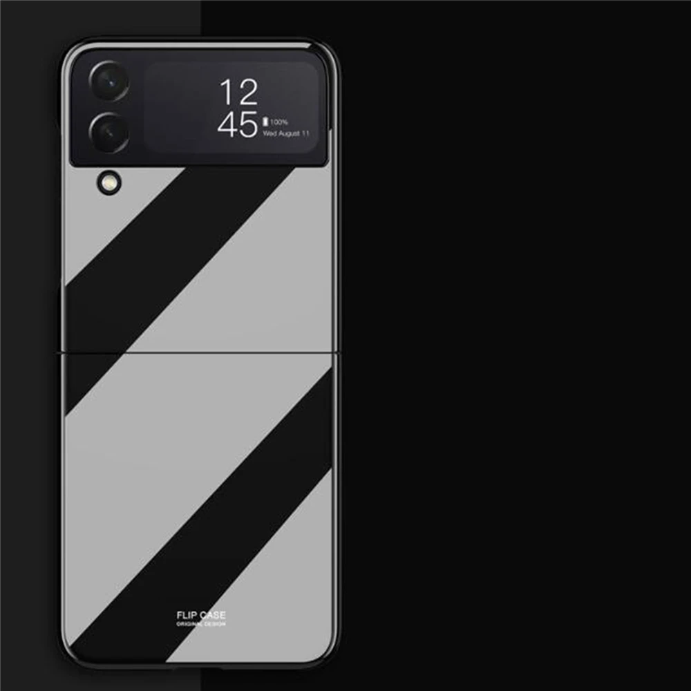 Funda de teléfono móvil plegable anticaída todo incluido pintada para Samsung Galaxy Z Flip4