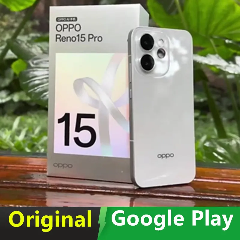 Original Oppo Reno 15 Pro Phone 6500mAh Big Battery IP69 Waterproof Dimensity 8450 6.78" AMOLED 200MP Wireless Charge In Stock