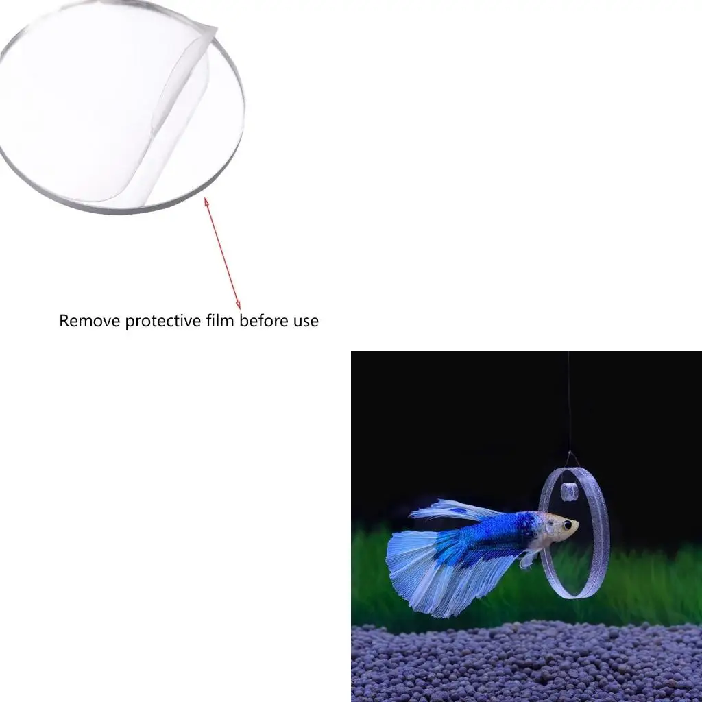  Betta Exercise Mirror Working Out Reduces Boredom Round 5cm/6cm/7cm