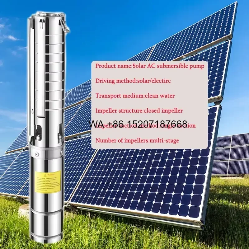 Wmwmnu Wholesale Cheap Submersible Solar Pump for Farm Irrigation System Agriculture Water Pump