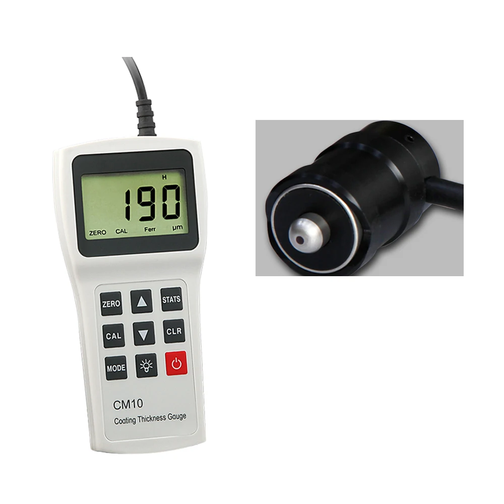 High Quality Digital  Coating Thickness Gauge 0-10000 Micron From Professional Manufacturer