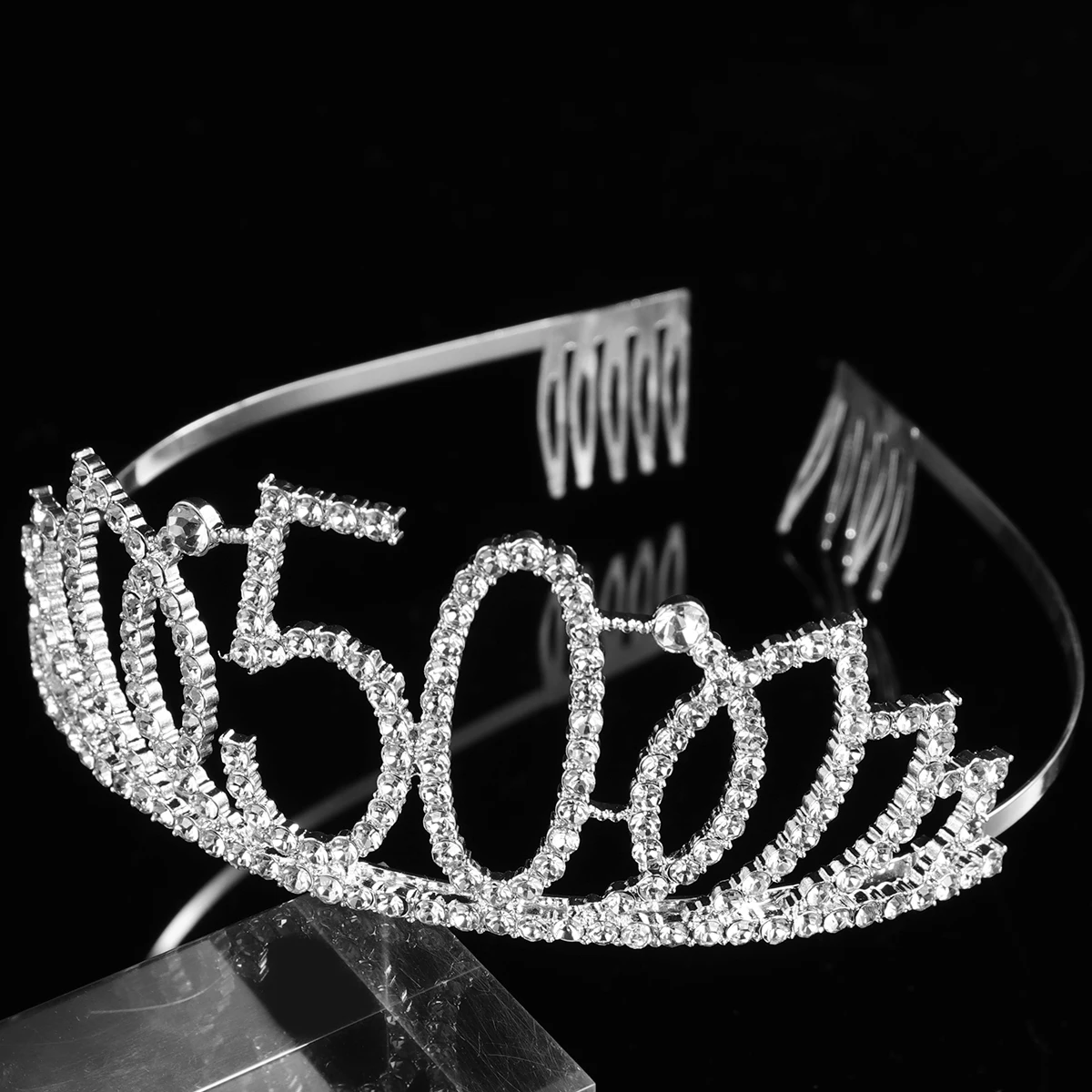

Birthday Headband Props Crown Headbands for Women Headwear Girls Hair Accessories Tiara Hairband