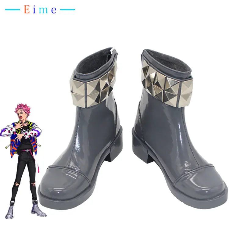 Game CHARISMA Karisuma Cosplay Shoes Halloween Carnival Boots PU Leather Shoes Cosplay Props Custom Made