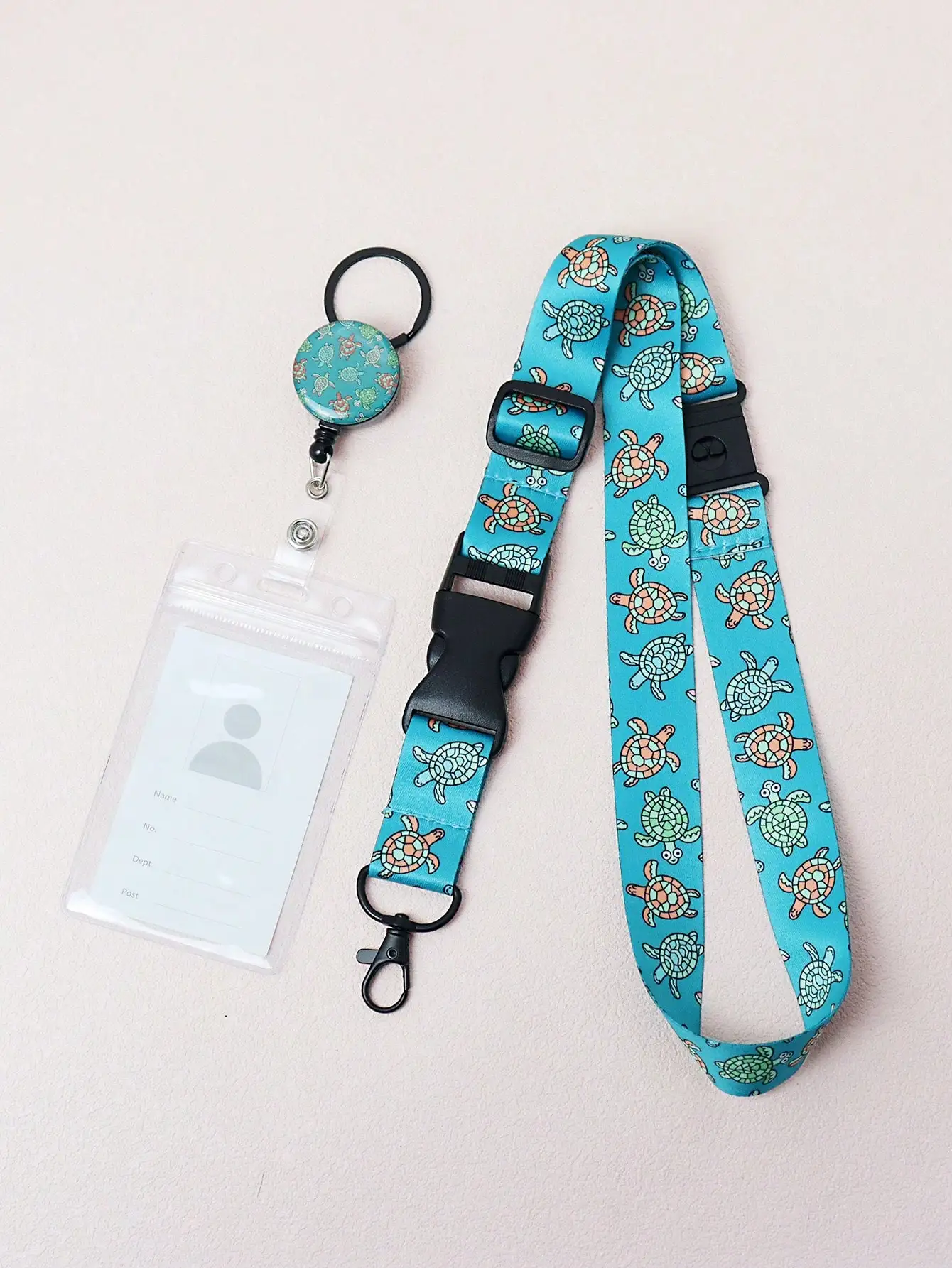 Retractable Cruise Lanyard Set for Ship CrideCards with Water Proof Card Holder Hanging Neck Keychain Strap Credenciales Lanyard