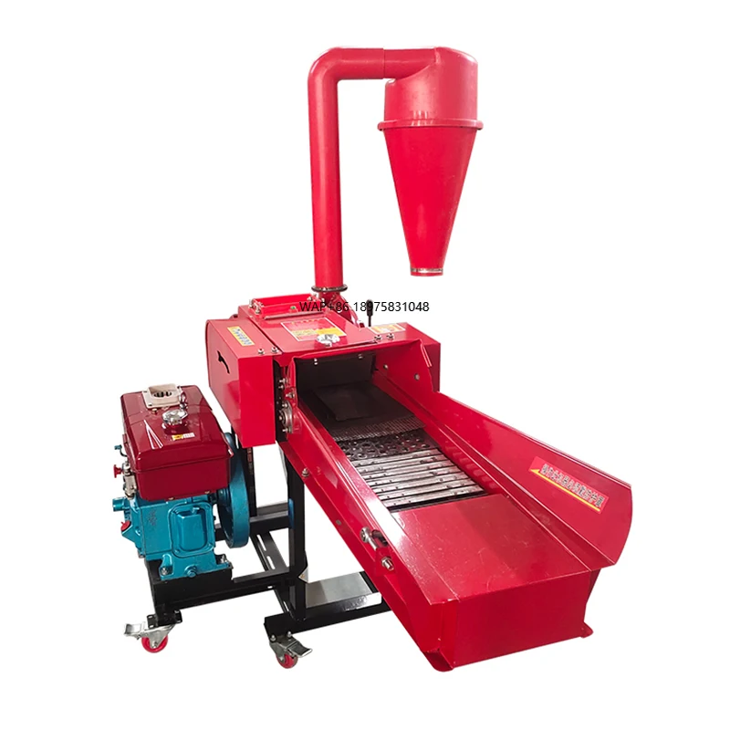 

Lawn mower, chaff cutting, kneading machine, cattle, sheep, chicken and duck integrated machine