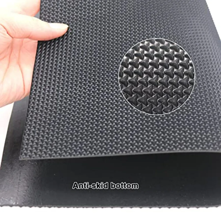 Resistant Sole Sheet 2.2MM Heel Repair Pad Rubber Sole Pad Black Shoes Bottom Repairing Material for Women Men Shoes view 3