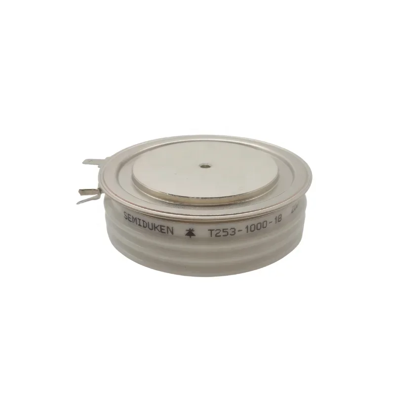 

1000A1800V T253-1000-18 Capsule Russian Type Phase Control Thyristor SCR T253-1000-18 for Railway