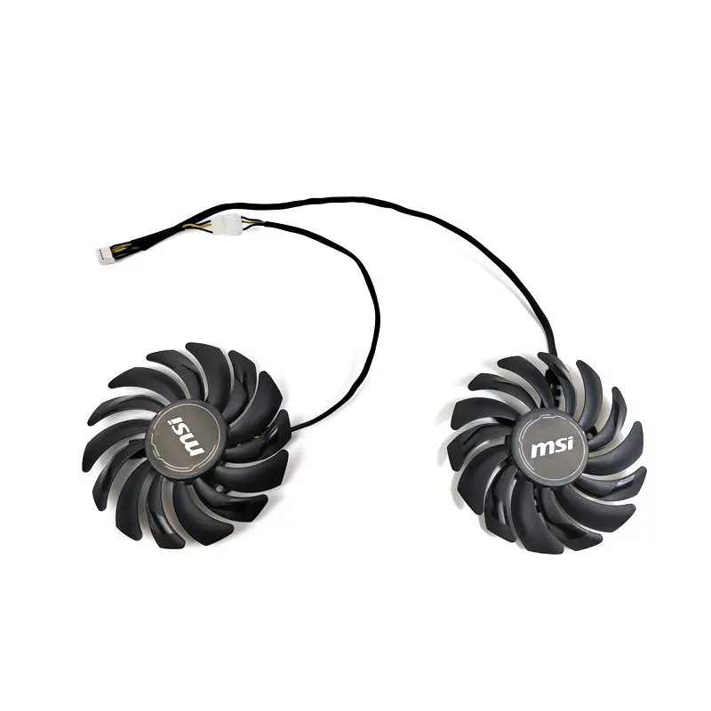 MSI 87MM   PLD09210S12HH RTX 2060 SUPER VENTUS GP GPU FAN，FOR MSI RTX 2060 SUPER VENTUS GP OC、RTX 2070 VENTUS GP Video card fan