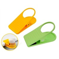 Adjustable Clip-On Drink Holder Colorful Portable Desk Cup Holder Secure and Sturdy Beverage Clip for Coffee Water Mug Bottle