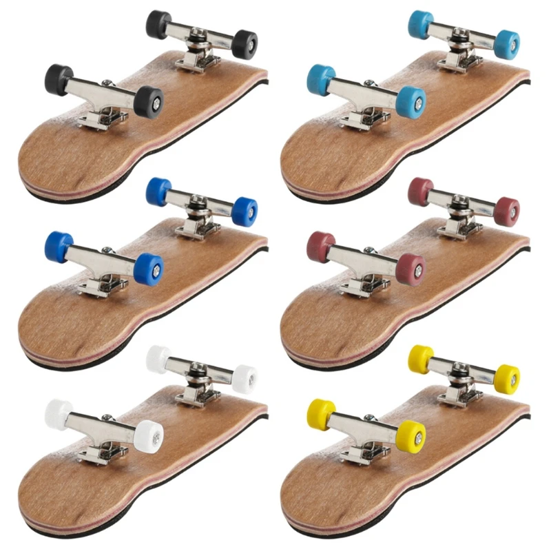 1Set Houten Dek Toets Skateboard Sport Games Kids Gift Esdoornhout Set Nieuw