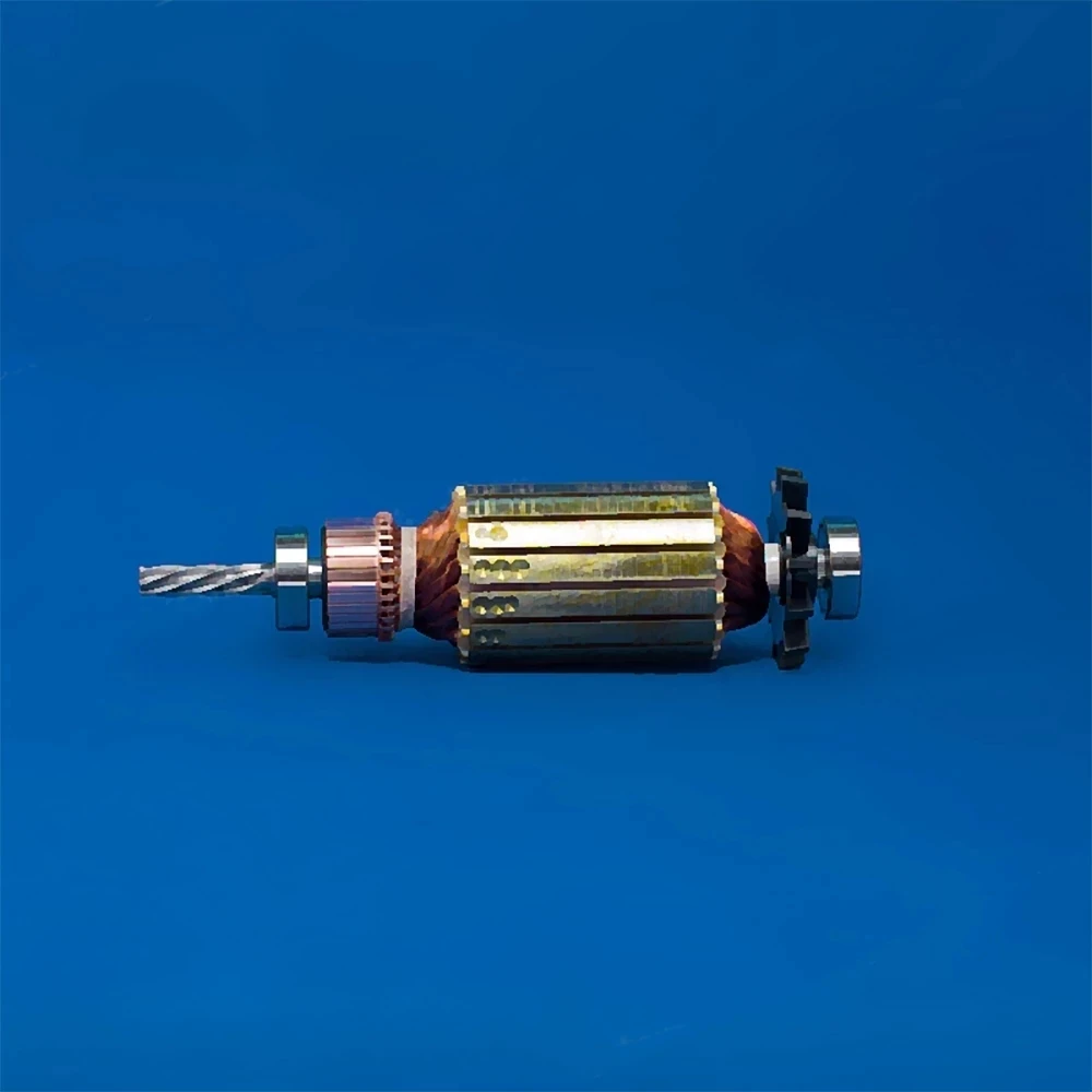 Power Feed Armature Assembly ALSGS AL-310S ALB-310 AL-410 Table Feeder Accessories Speed Motor Rotor Milling Machine Parts 1pc