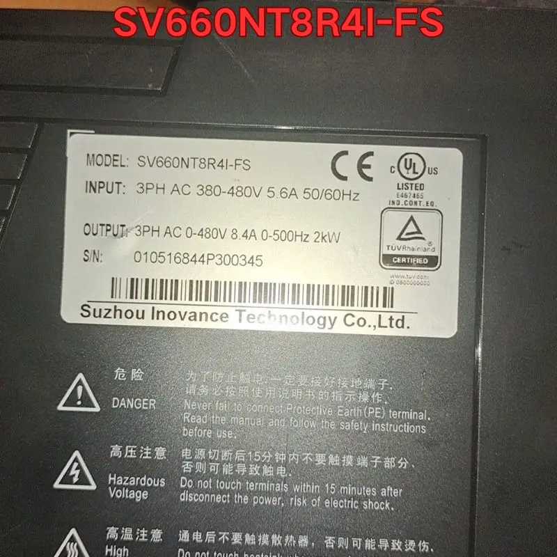 Second-hand SV660NT8R4I-FS servo drive in good working condition Latest quotation for 2026